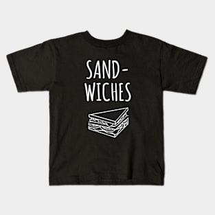 We Finish Each Others Sandwiches Kids T-Shirt